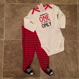 💥NWT 2 piece outfit Unisex 6 months